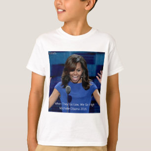 Michelle Obama "We Go High" Collectible T-Shirt