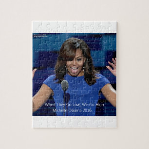 Michelle Obama "Wir machen es besser" Sammlerstück Puzzle