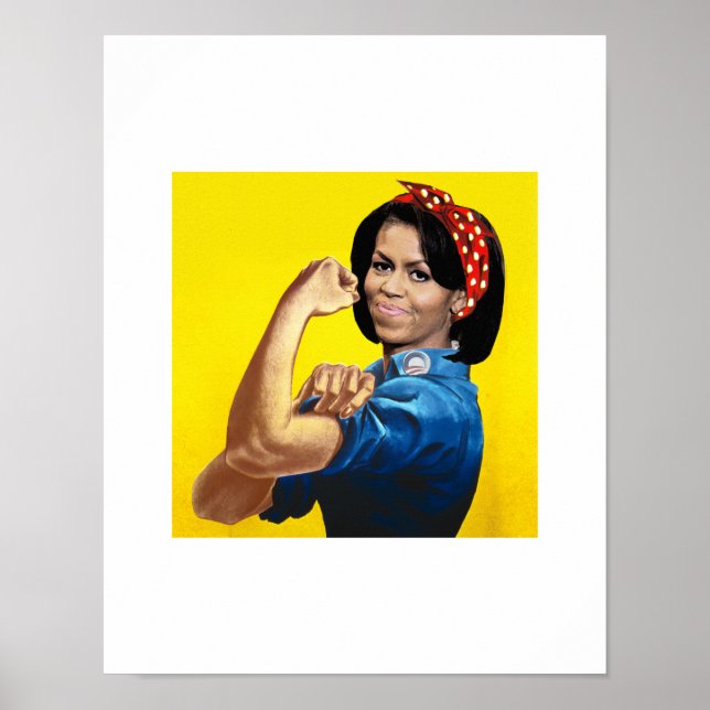 MICHELLE THE RIVETER.png Poster (Vorne)