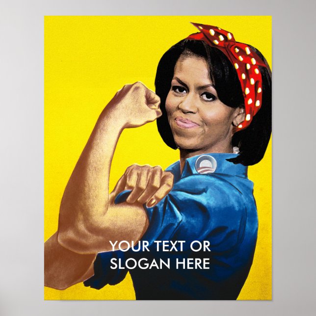 MICHELLE THE RIVETER POSTER (Vorne)