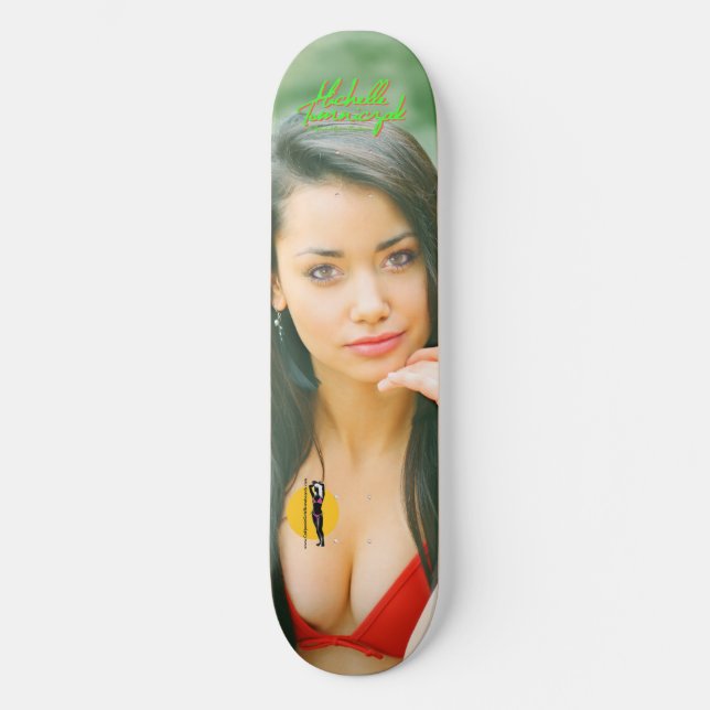 Michelle Tomniczak "Mukha" Skateboard (Vorderseite)