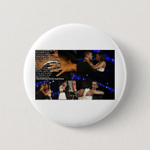 Michelle- u. Obama-Liebe Button