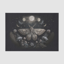 Michelle's Fluttering Moon, prächtige Moth Seidenpapier