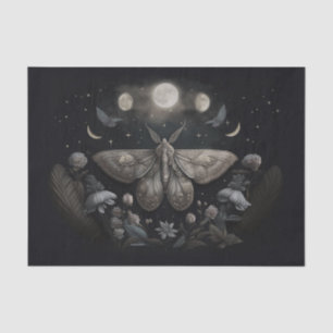Michelle's Fluttering Moon, prächtige Moth Seidenpapier