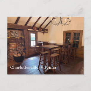 Michie Tavern in Charlottesville, Virginia Postkarte