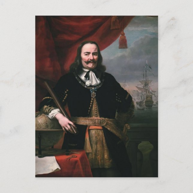 Michiel de Ruyter Postkarte (Vorderseite)
