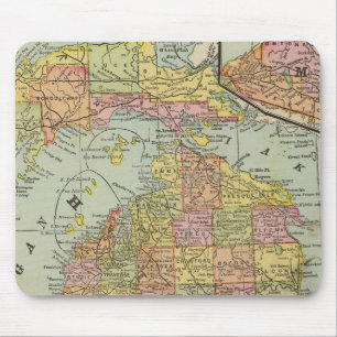 Michigan 3 mousepad