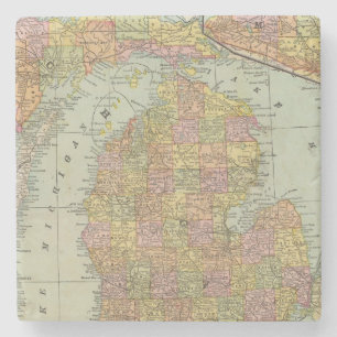 Michigan 3 steinuntersetzer