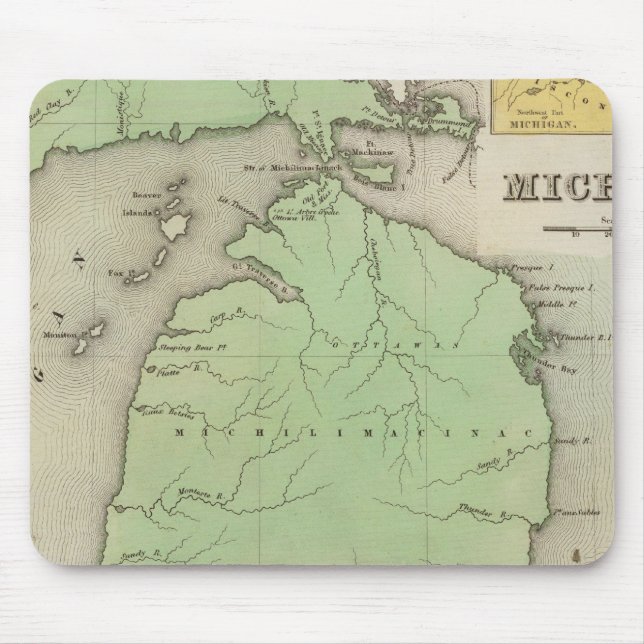 Michigan 4 mousepad (Vorne)