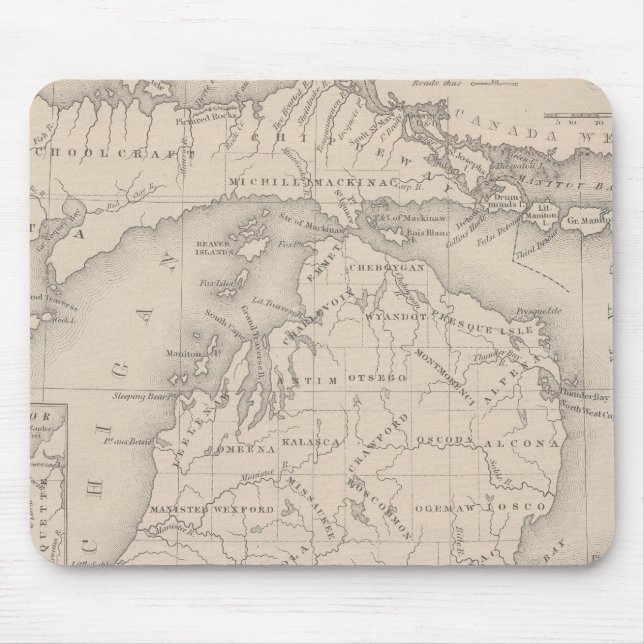 Michigan 5 mousepad (Vorne)