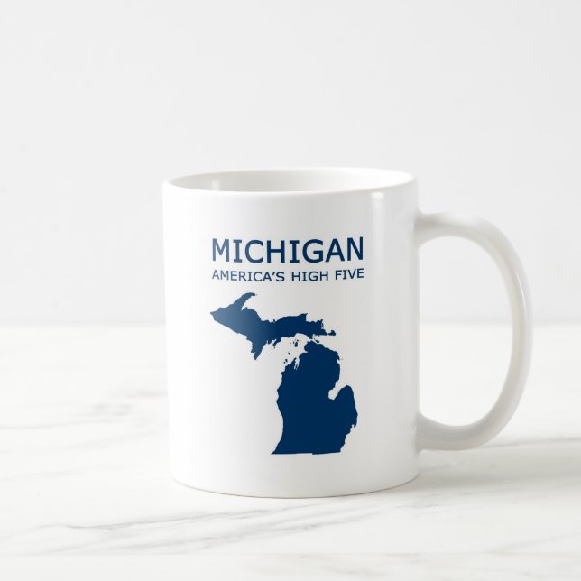 Michigan. Amerikas hohe fünf Kaffeetasse (Rechts)