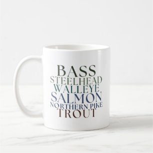 Michigan-Angler-Themen-Kaffeetasse Kaffeetasse