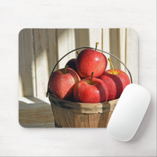 Michigan Äpfel in Basket Mousepad