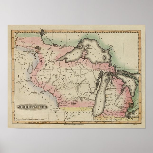 Michigan Area Poster (Vorne)