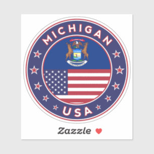 Michigan Aufkleber
