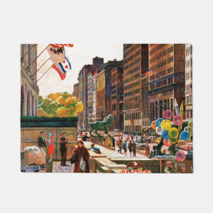 Michigan Avenue, Chicago von John Falter Fußmatte