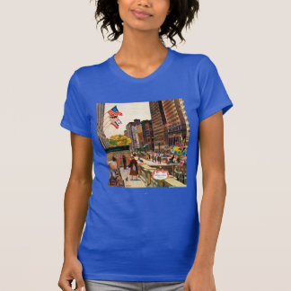 Michigan Avenue, Chicago von John Falter T-Shirt