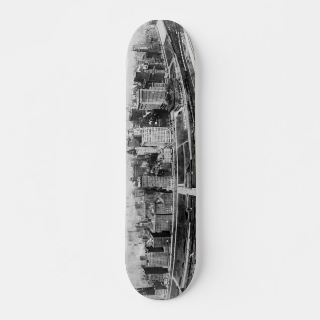 Michigan Avenue in Chicago 1911 Skateboard (Vorne)