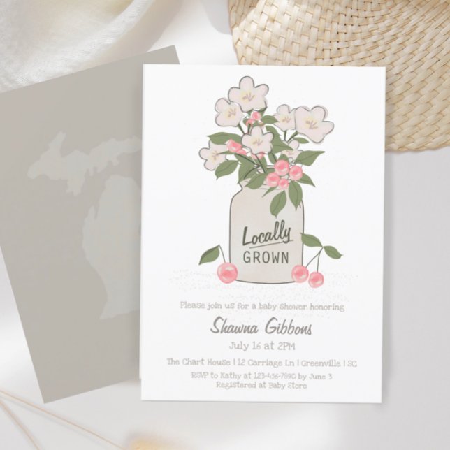 Michigan Baby Dusche in der Nähe Einladung (Von Creator hochgeladen)