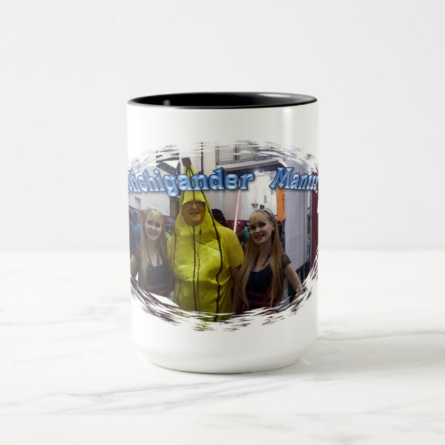 Michigan-Bananen-Mann! Tasse (Zentrum)