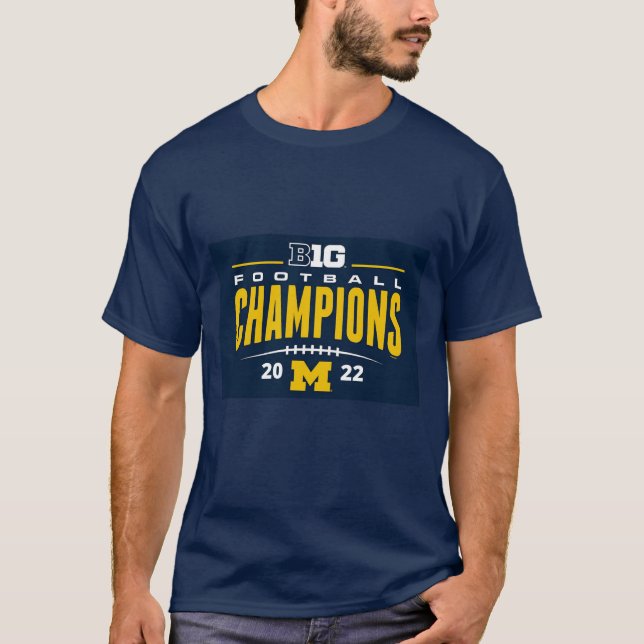 michigan big ten championship Shirt (Vorderseite)