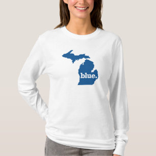 MICHIGAN BLAU STAAT T-Shirt