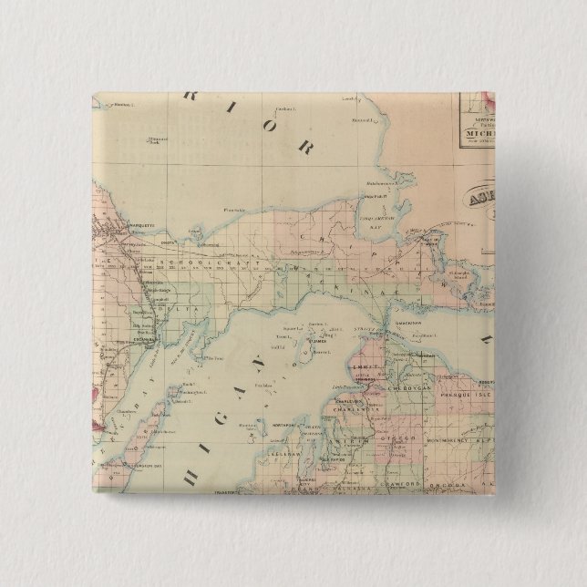 Michigan Button (Vorderseite)