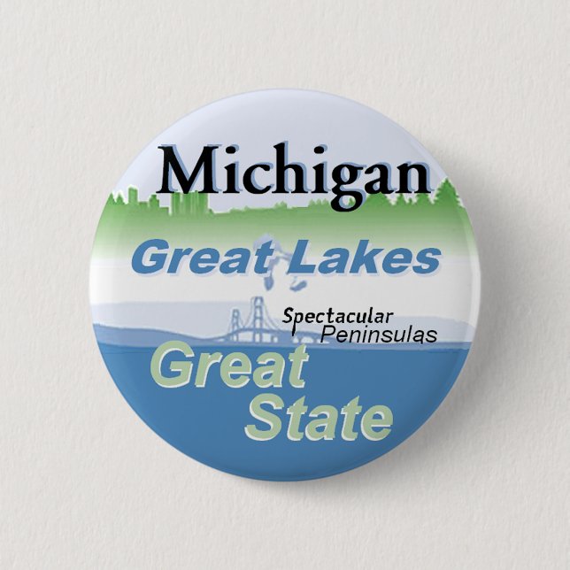 MICHIGAN BUTTON (Vorderseite)
