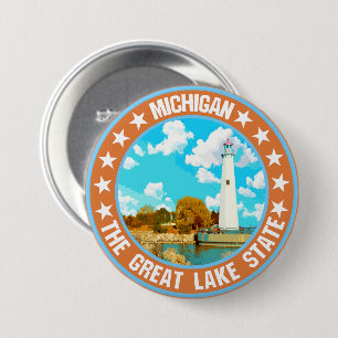 Michigan Button