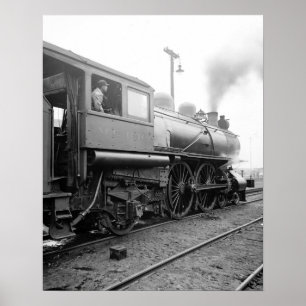 Michigan Central Railroad, 1904. Vintage-Foto Poster