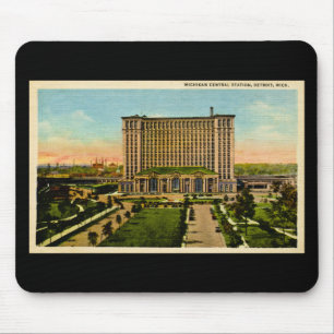 Michigan Central Station Detroit, Michigan Mousepad
