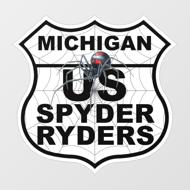 Michigan Chapter - Aufkleber Kapitel Logo (Blatt)