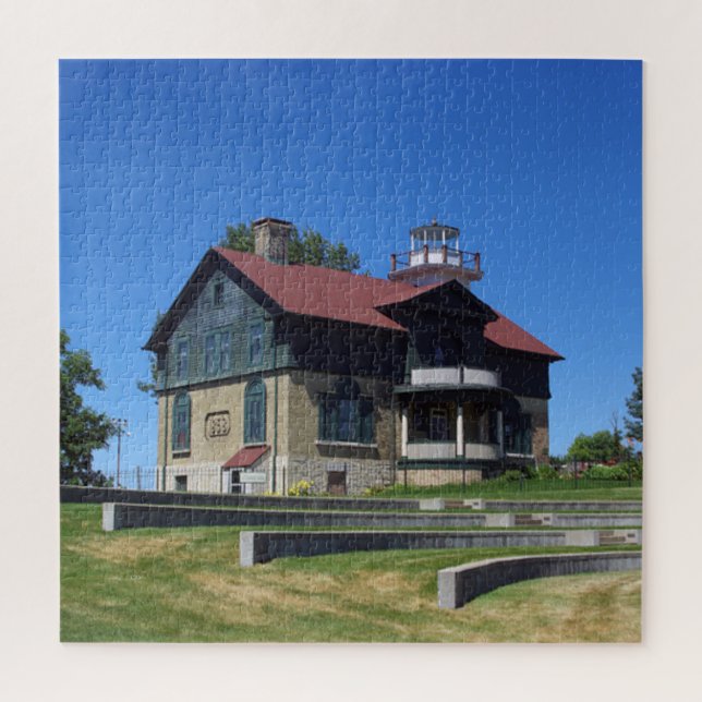 Michigan City Lighthouse Puzzle (Vertikal)