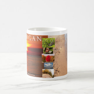 Michigan-Collage Kaffeetasse