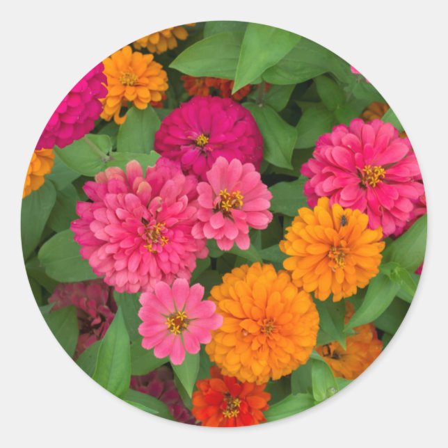 Michigan, Dearborn, Greenfield Village. Von Nahem Runder Aufkleber (Vorderseite)