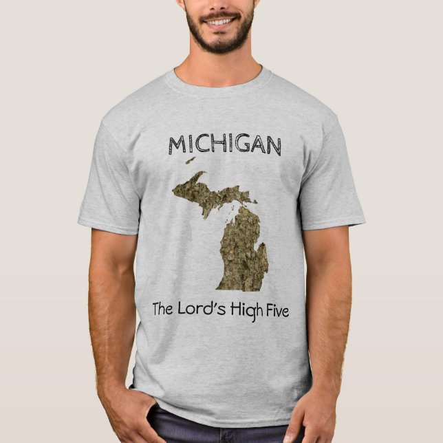 Michigan - der High fünf des Lords T - Shirt (Vorderseite)