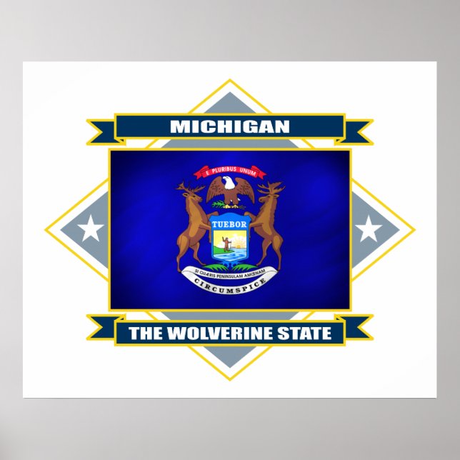 Michigan Diamond Poster (Vorne)