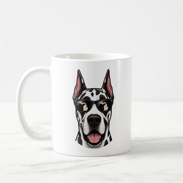 Michigan Dogge Kaffeetasse (Links)