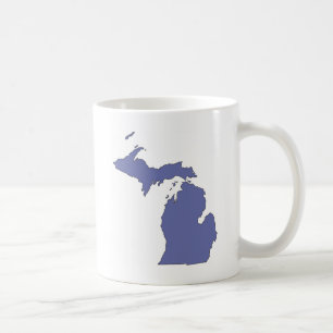Michigan: Ein BLAUER Staat Tasse