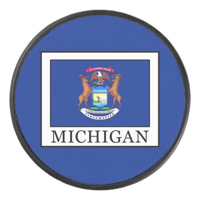 Michigan Eishockey Puck (Vorderseite)