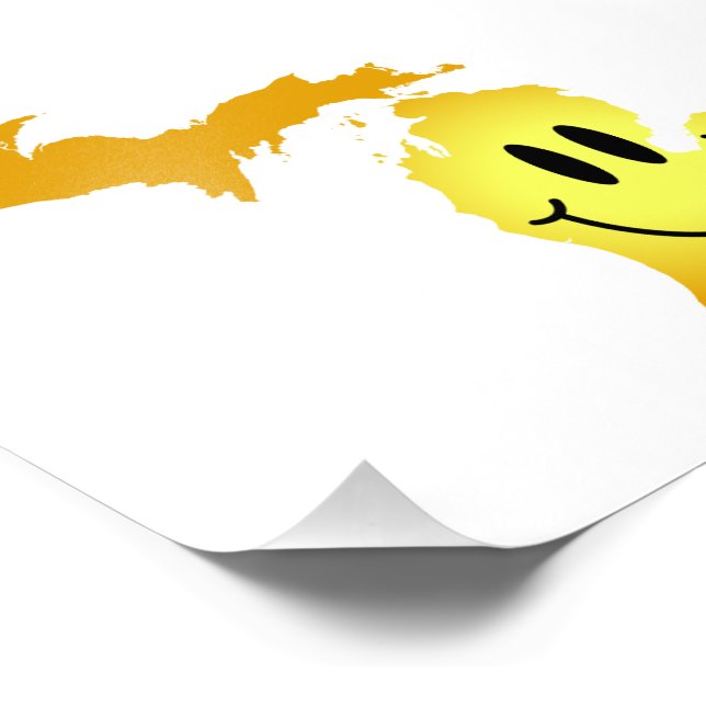 Michigan Face Fotodruck (Ecke)