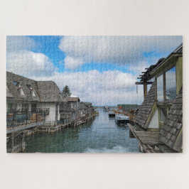 Michigan Fish Town in Leland Puzzle