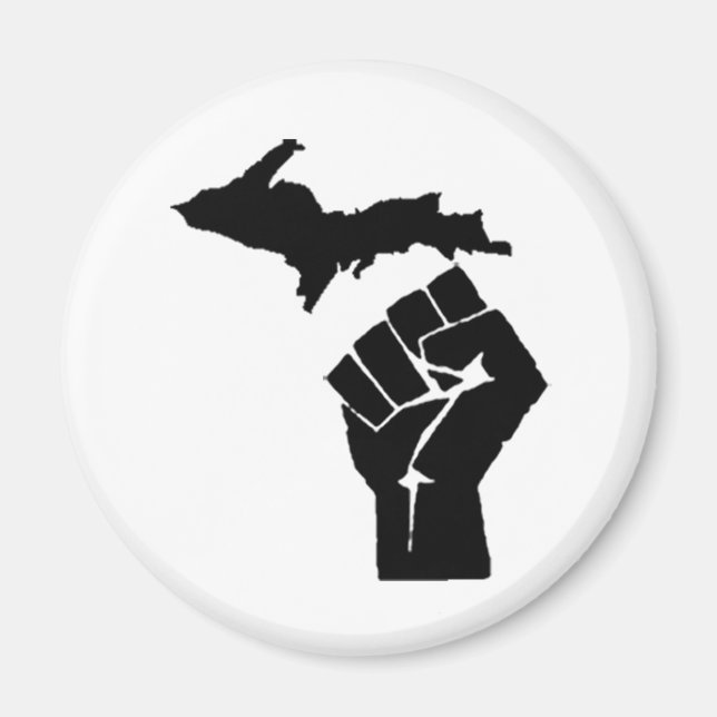 Michigan Fist Magnet (Vorne)