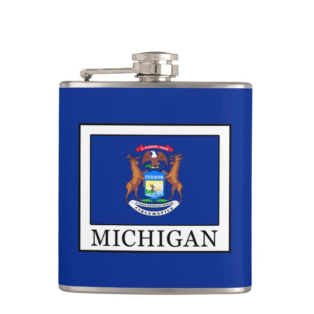 Michigan Flachmann (Vorderseite)