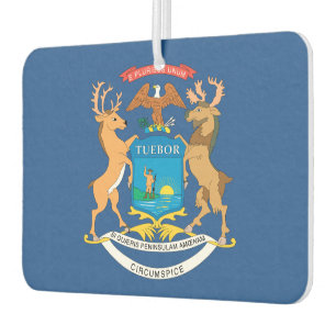 MICHIGAN Flag - Autolufterfrischer