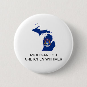 MICHIGAN für GRETCHEN WHITMER GOVERNOR Button