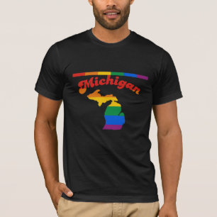 MICHIGAN-GAY PRIDE T-Shirt