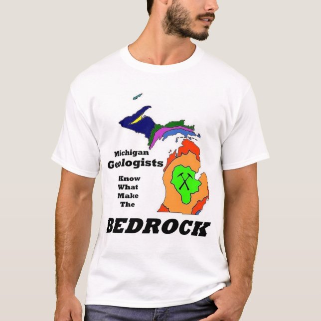 Michigan-Geologe T-Shirt (Vorderseite)