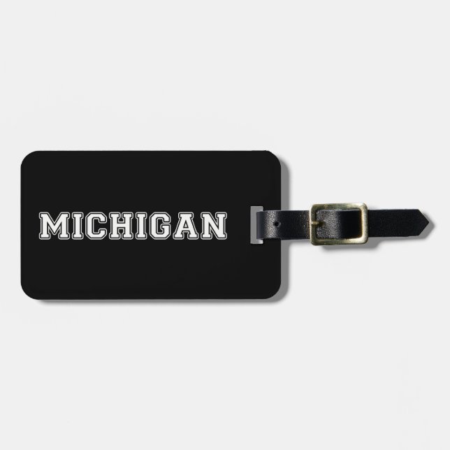 Michigan Gepäckanhänger (Vorderseite horizontal)