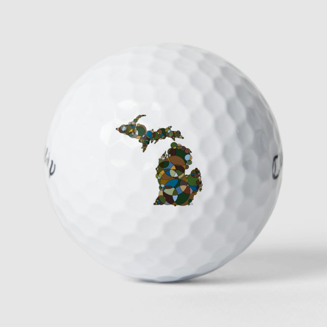 Michigan Golfball (Vorderseite)
